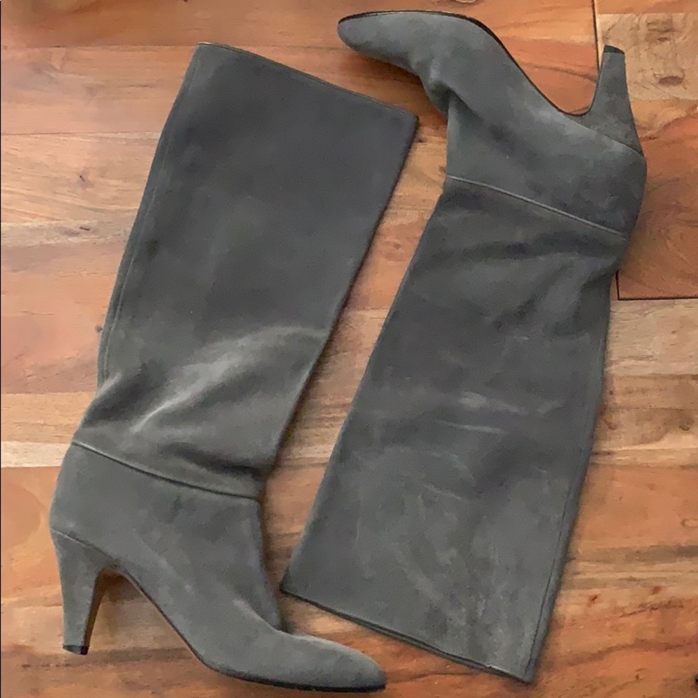 Emme Uno Suede Heel Boots